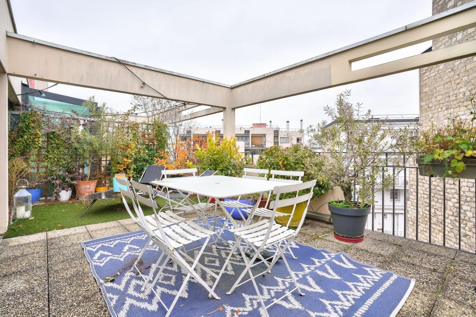 Guestready - Apt Confortable Avec Terrasse Au 18E Paris Exterior photo